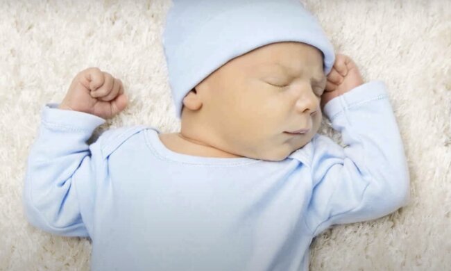 Säugling. Quelle: Screenshot YouTube