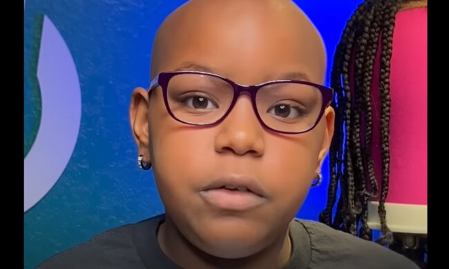 Die Diagnose Alopezie hat keine Altersbeschränkung. Quelle: Screenshot YouTube