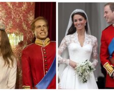 Wachsfiguren von Kate Middleton und Prinz William. Quelle: focus.сom