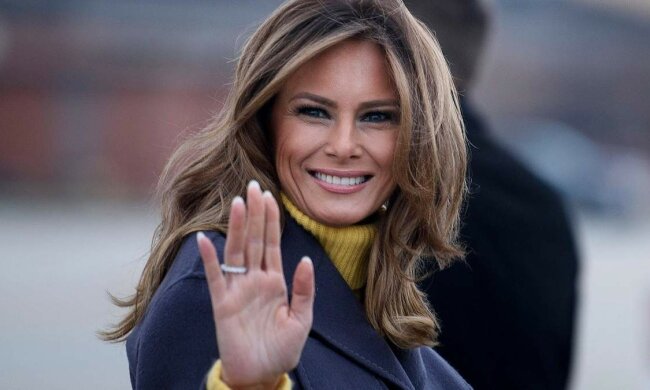 Melania Trump. Quelle: showbiz
