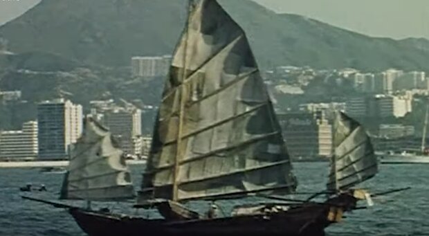 Ein chinesisches Schiff. Quelle: YouTube Screenshot