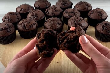 Schokoladen-Muffins. Quelle: YouTube Screenshot