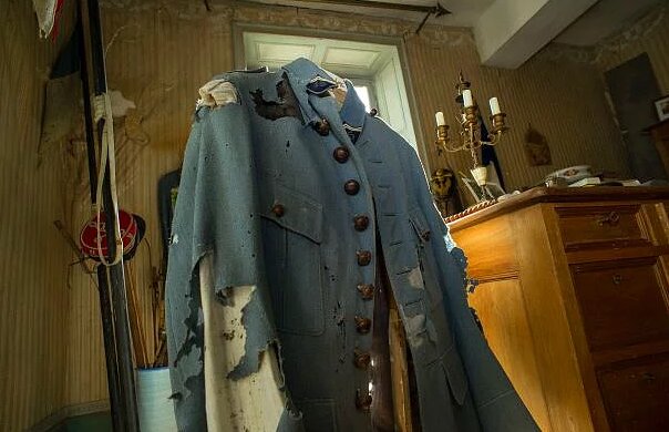 Die Zeit stand still: Über 100 Jahre lang blieb das Zimmer des Soldaten intakt und behielt alle Eigenschaften