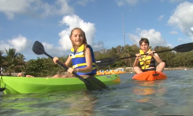 Kajaktour. Quelle: YouTube Screenshot