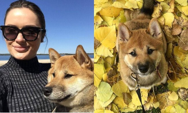 Besitzerin und Hund. Quelle: Screenshot