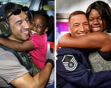 Herzliches Treffen: Ein Veteran fand ein Mädchen, das er vor einigen Jahren gerettet hatte