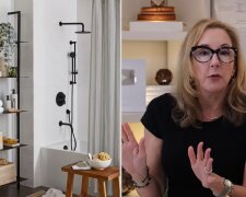 Alles Geniale ist einfach: Frau verwandelt Badezimmer mit preiswertem Duschvorhang-Hack, der den Raum öffnet
