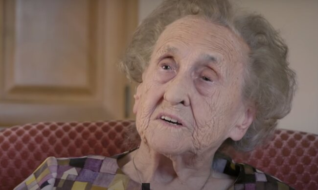 Alte Frau. Quelle: Screenshot YouTube