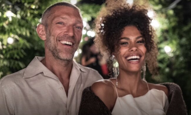 Vincent Cassel und Tina Kunaki. Quelle: Screenshot YouTube
