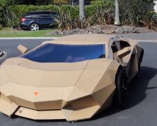 Das Supercar aus Pappe. Quelle: by.turbopages.org