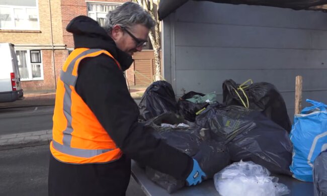 Mülltrennung bleibt eine Herausforderung. Quelle: Youtube Screenshot