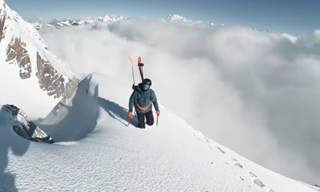 Der Bergsteiger. Quelle: YouTube Screenshot