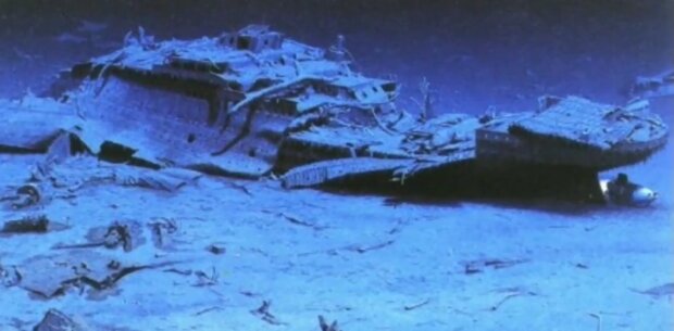 Titanic auf dem Meeresgrund. Quelle: zen.yandex.com
