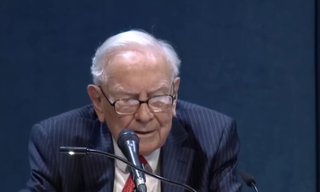 Warren Buffett. Quelle: Youtube Screenshot