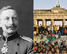 Wilhelm II und Berlin 1989. Quelle: Screenshot