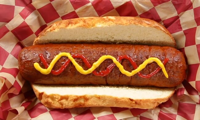 Riesen-Hotdog. Quelle: bigpicture.com