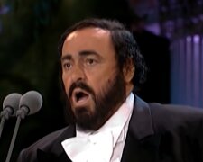 Luciano Pavarotti. Quelle: YouTube Screenshot