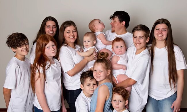 Kinderreiche Familie mit großen Plänen. Quelle: Screenshot YouTube