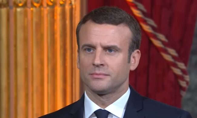 Emmanuel Macron. Quelle: Screenshot YouTube