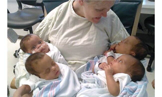 Die berühmten Vierlinge sind fast 7 Jahre alt: Wie sie jetzt aussehen