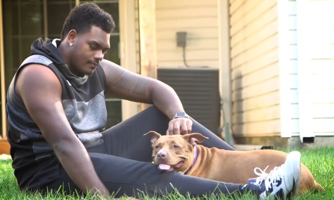 "Ich werde ihm eine Familie schenken": Fußballspieler geht ins Tierheim und bittet darum, "den unbeliebtesten Hund" zu adoptieren