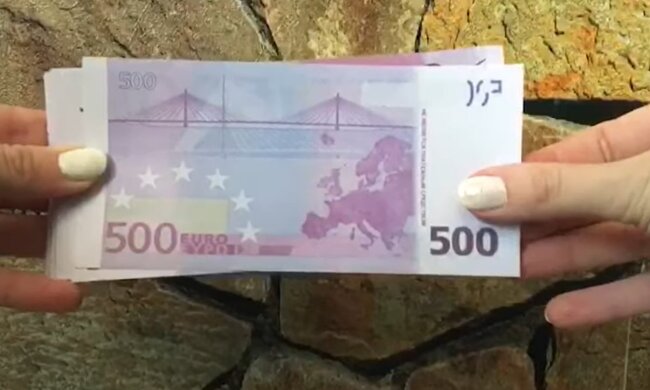 500 Euro-Schein. Quelle: Youtube Screenshot