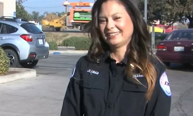 Gutmütige Polizistin