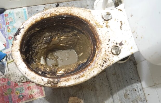 Fünf Jahre Dreck: Reinigungskraft bringt verwahrloste Toilette wieder zum Glänzen