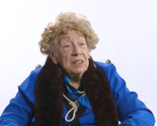 100-jährige Frau. Quelle: Youtube Screenshot