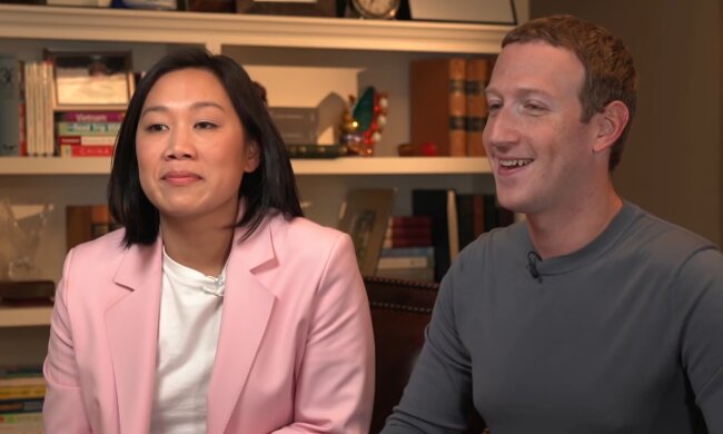 Mark Zuckerberg und seine Frau. Quelle: YouTube Screenshot