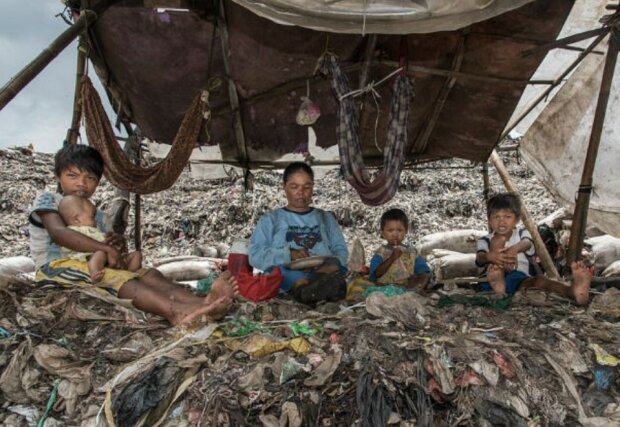 Warum 3000 Familien mit Kindern in einer großen Müllhalde leben