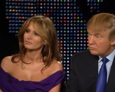 Melania und Donald Trump. Quelle: YouTube Screenshot