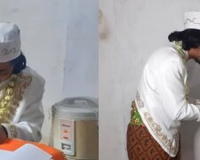 Anam und der Reiskocher. Quelle: YouTube Screenshot