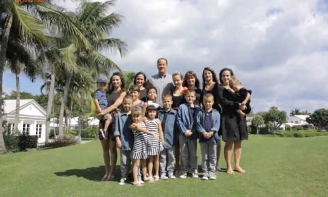 Kinderreiche Familie. Quelle: Youtube Screen