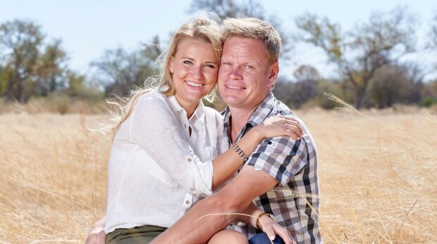 Teilnehmer der Show "Bauer sucht Frau" Jörn und Oliwia haben in Namibia geheiratet