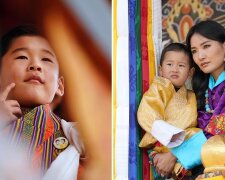 Die königliche Familie von Bhutan. Quelle: dailymail.co.uk