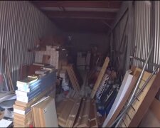 Schatz in einer unaufgeräumten Garage. Quelle: Screenshot YouTube