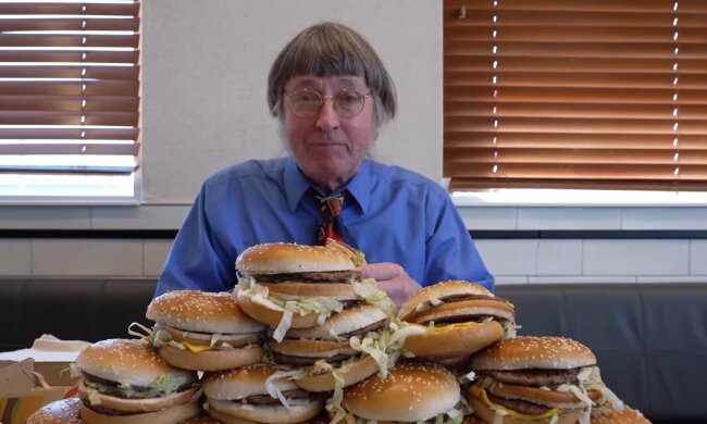 Seit 1972: Amerikaner isst über 34.000 Big Macs – und zählt weiter. Quelle: Screenshot