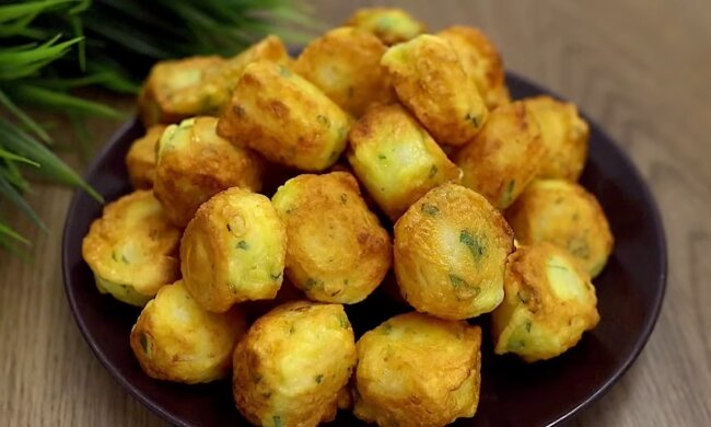 Knusprige Bratkartoffeln im Teigmantel. Quelle: Youtube Screenshot