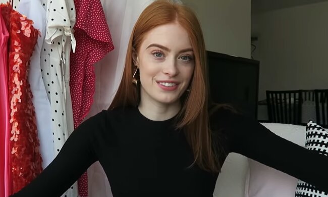 Hanna vor dem Abschlussball. Quelle: YouTube Screenshot