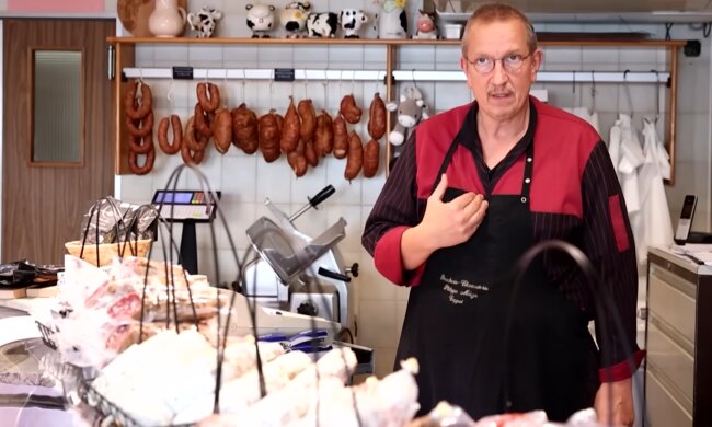 „Wenn das Handwerk stirbt: Ein Metzger muss seinen Laden schließen“. Quelle: Youtube Screenshot