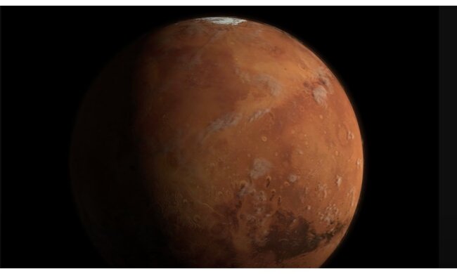 Der Planet Mars. Quelle: Screenshot YouTube
