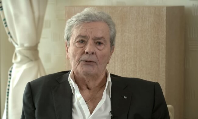 Alain Delon. Quelle:Youtube Screenshot