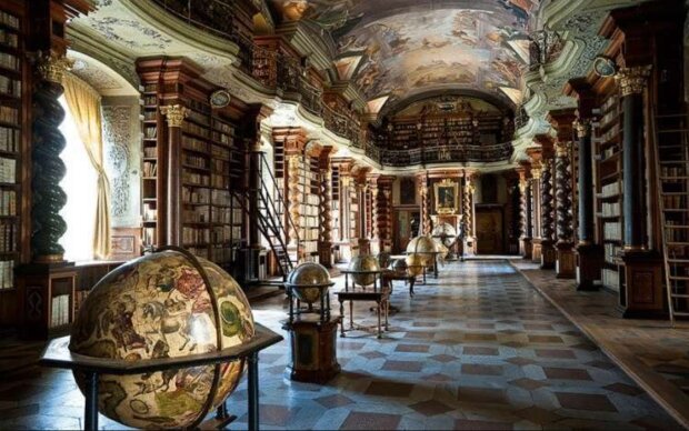 Wie in einem Museum: eine der schönsten Bibliotheken der Welt