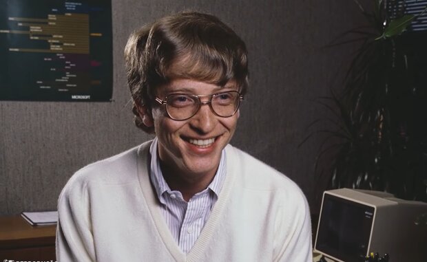 Bill Gates in seiner Jugend. Quelle: Screenshot YouTube
