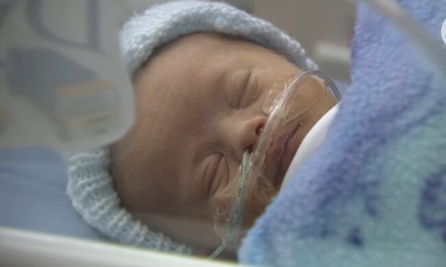 Baby mit Down-Syndrom. Quelle: Youtube Screenshot