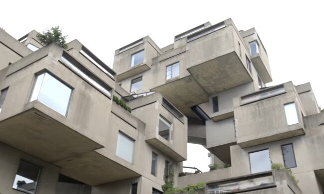 Habitat 67. Quelle: YouTube Screenshot