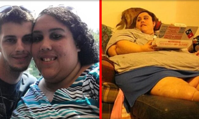 " Liebesgeschichte": Wie leben eine 300kg schwere Frau und ihr schlanker Mann