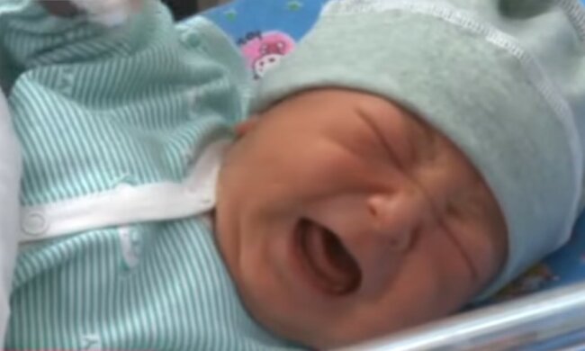 Verlassenes Baby. Quelle: Youtube Screenshot