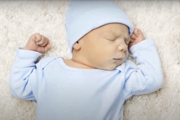 Säugling. Quelle: Screenshot YouTube